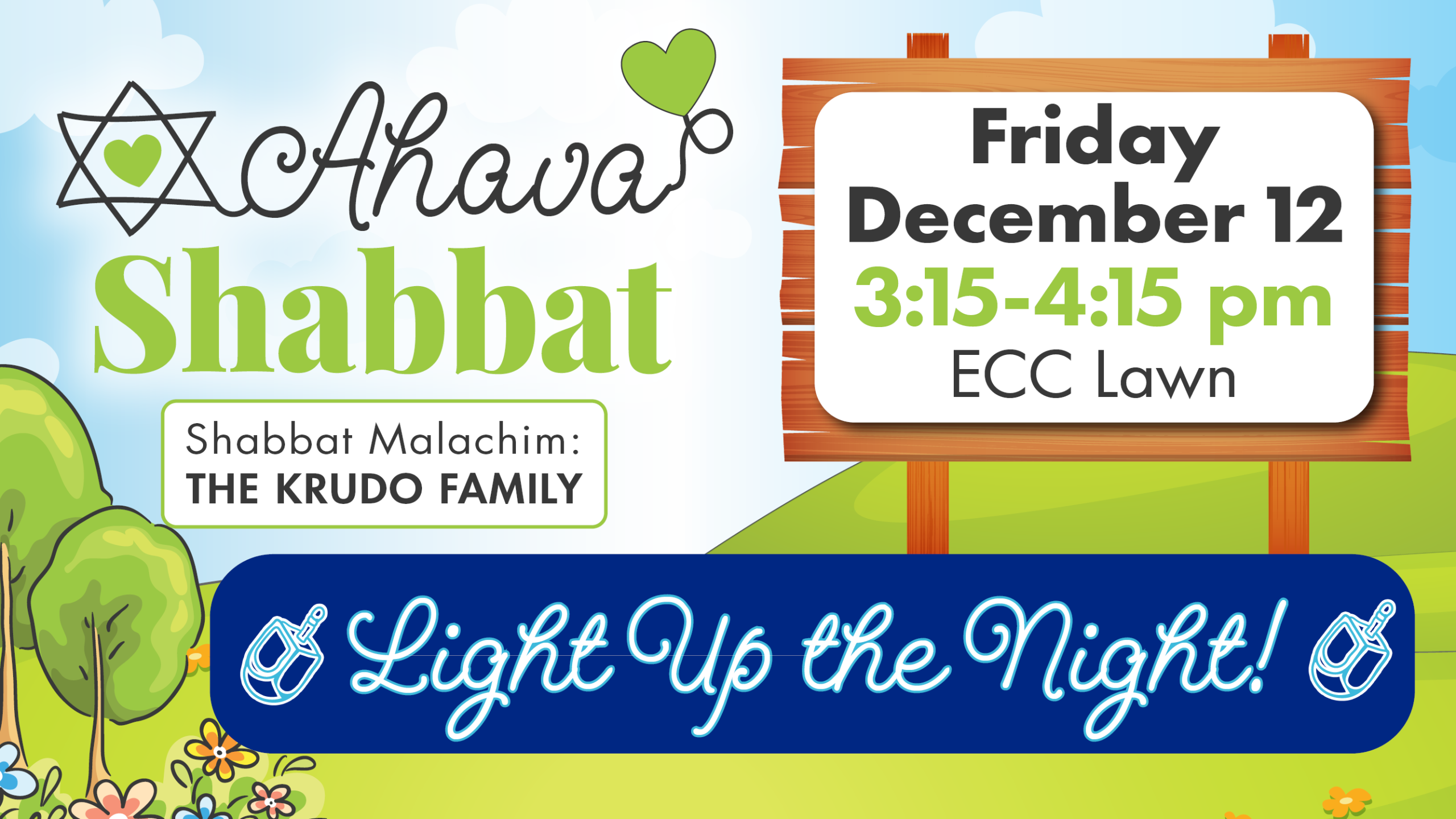 Ahava Shabbat Hanukkah 2025