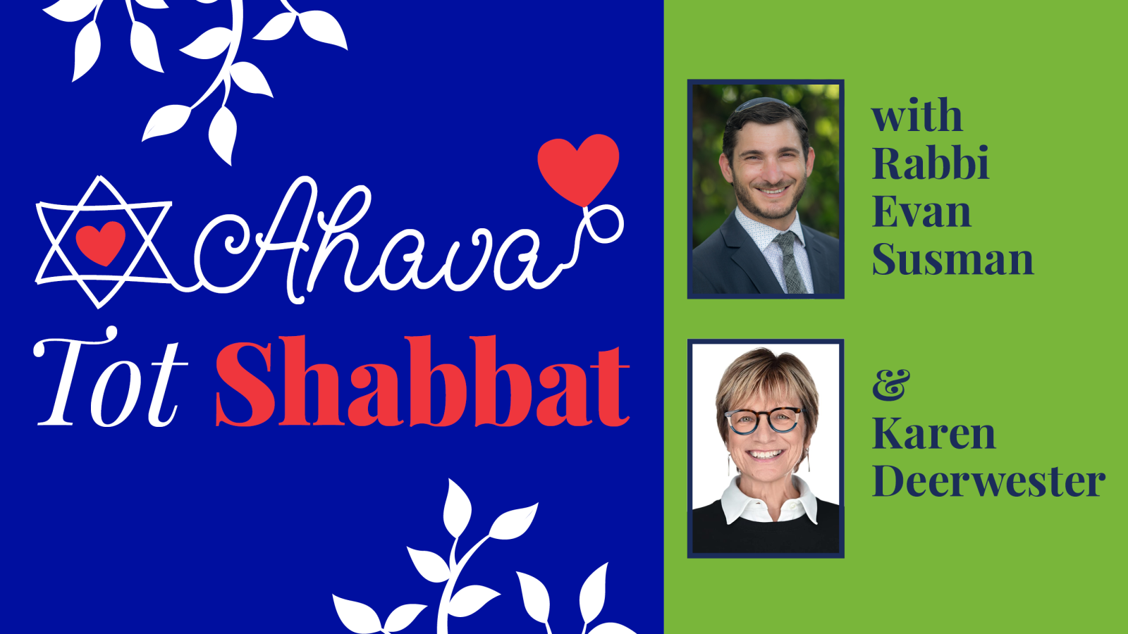2025 Ahava Shabbat web graphic