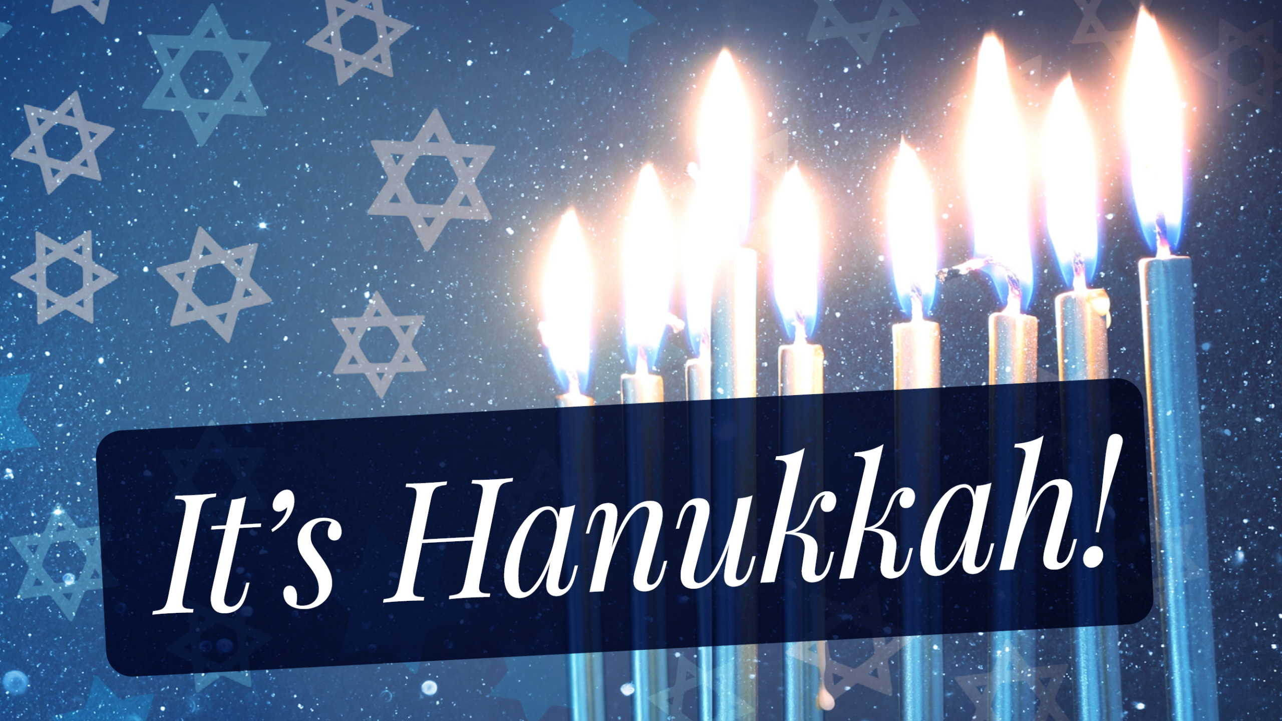 Hanukkah 2025 web graphics