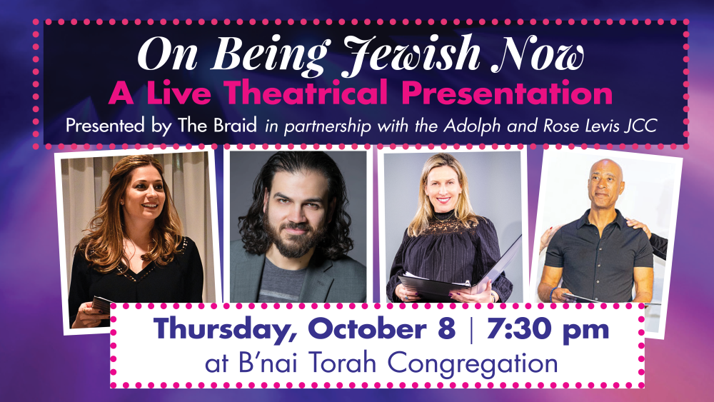 On Being Jewish Now: A Theatrical Presentation