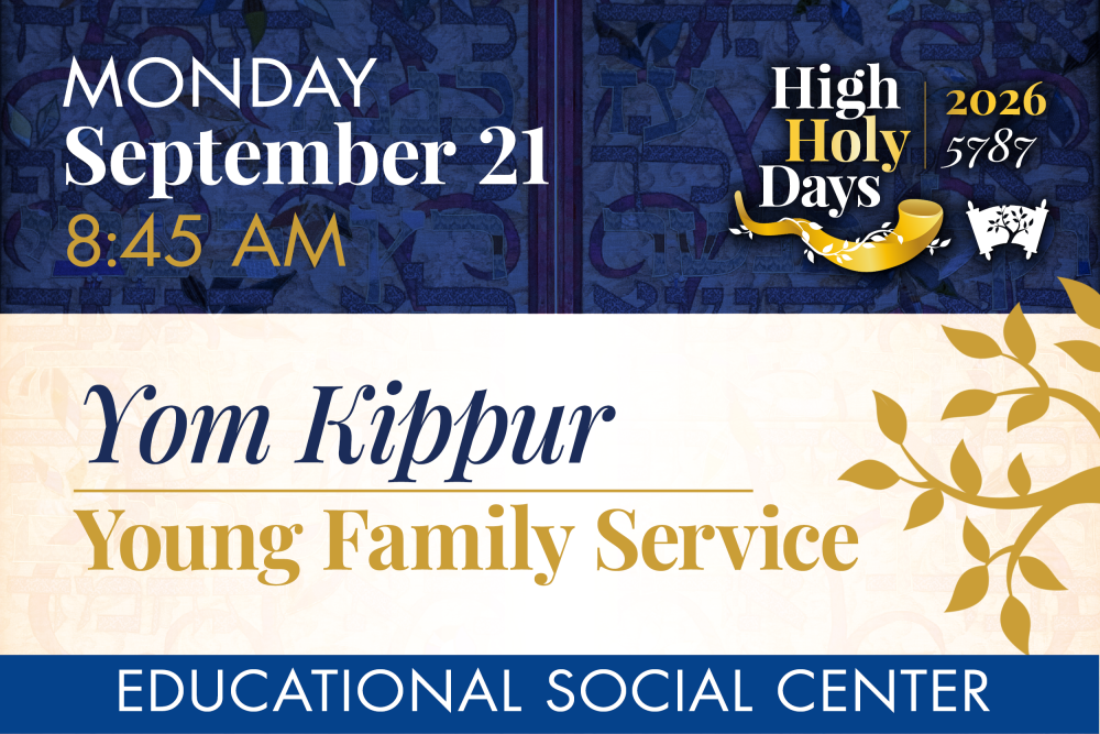 Yom Kippur Young Family Service
