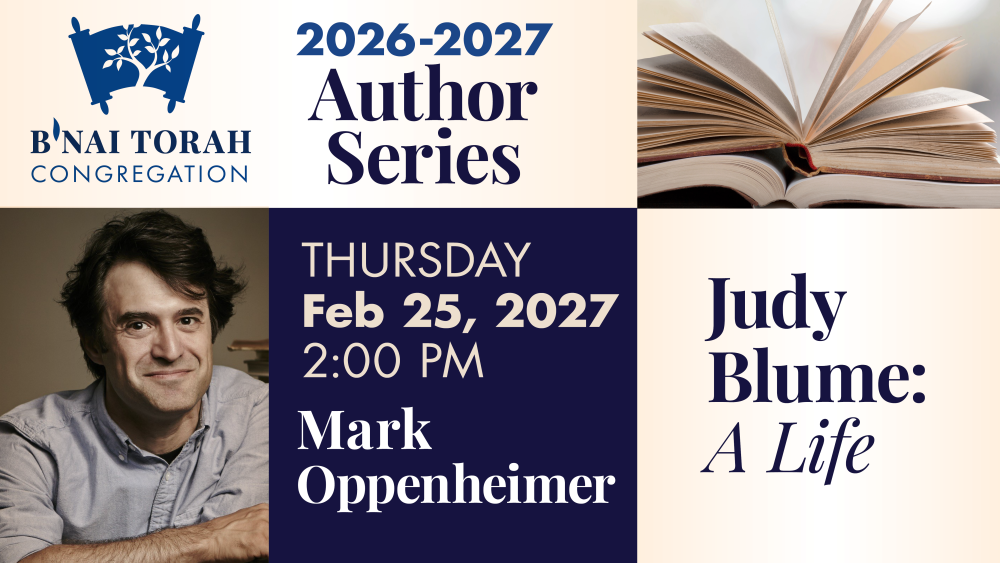 Mark Oppenheimer – 2026-2027 Author Series