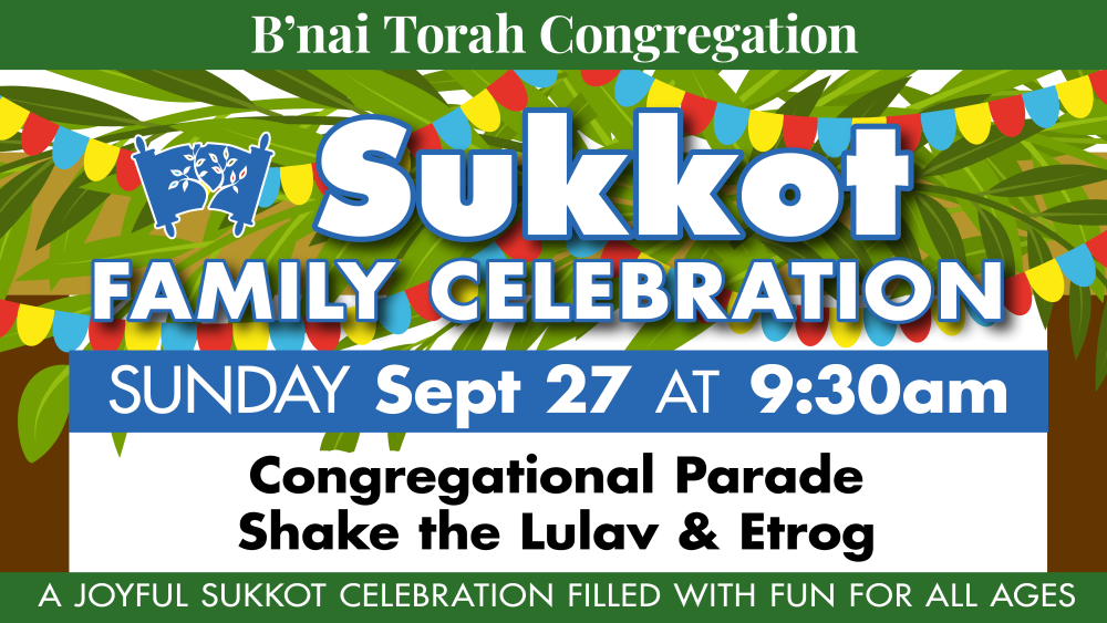 Sukkot Family Celebration