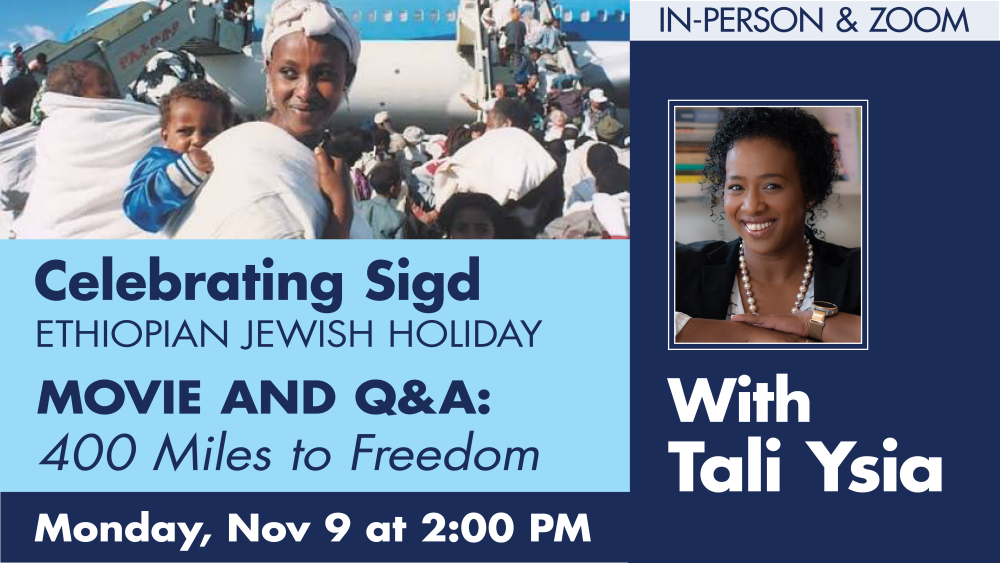 Movie: 400 Miles to Freedom and Q&A with Tali Ysia