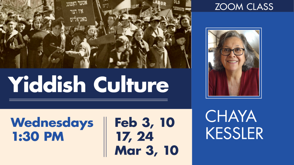Yiddish Culture – Chaya Kessler